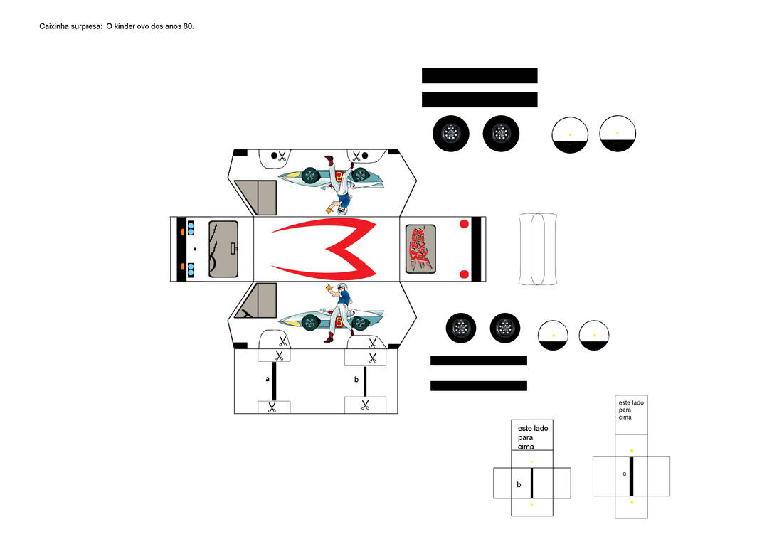 Papercraft Speedometer Papercraft Speed Racer Van by bxdjoaopaulo on DeviantArt