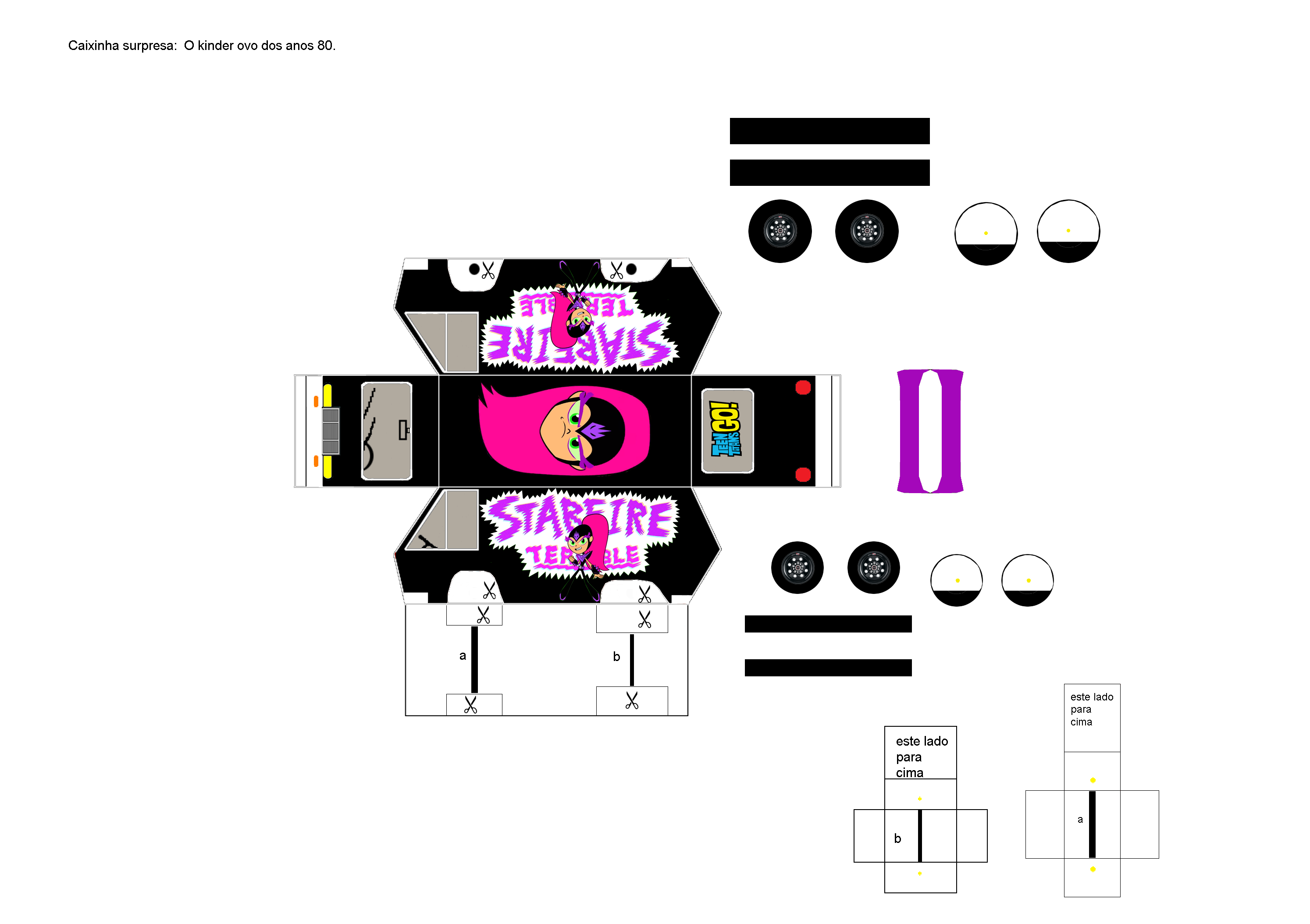 Starfire Grid Paper.pdf papercraft Starfire Terrible by bxdjoaopaulo on DeviantArt