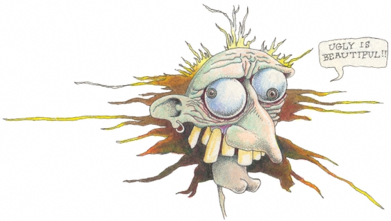 Ugly is Beautiful by Krow-Trayllis