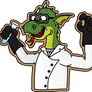 Reptilian scientist