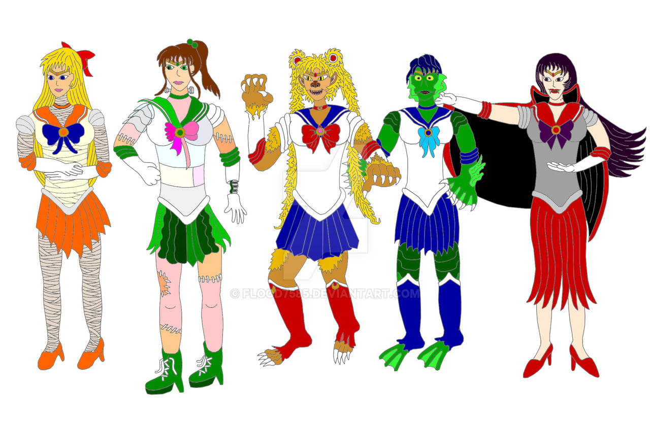 Pretty Soldier Sailor Monster Color1