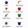 Minecraft Legend of Zelda OoT Items1