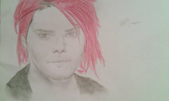 Gerard Way pencil sketch