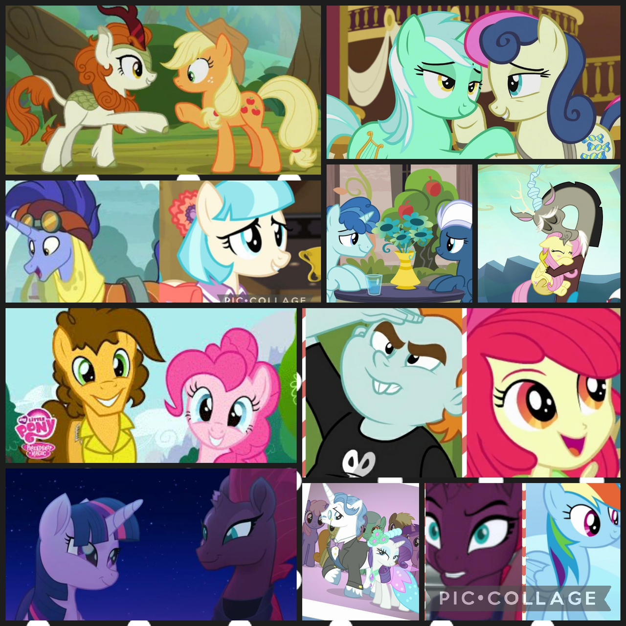 my mlp ship collage by eeveerose340 on DeviantArt