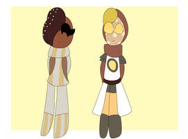 coffee cake cookie and lemon finacier cookie