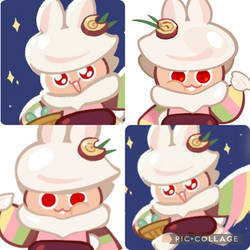 moon rabbit cookie (CT)