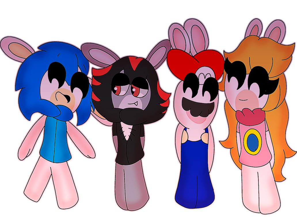 rabbids couples by eeveerose340 on DeviantArt