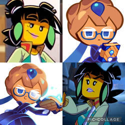 mei and blueberry pie cookie (CT)