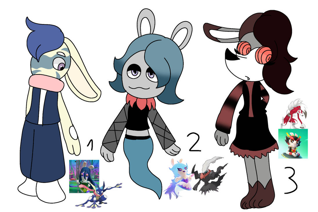 pokemon x rabbid adopt by eeveerose340 on DeviantArt