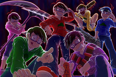 Osomatsu-san - Psychomatsus by Ayla-Kazemi