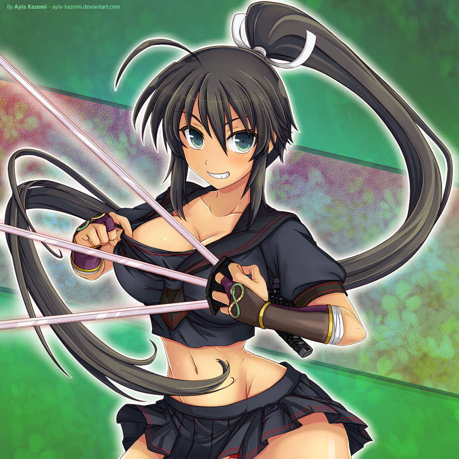 Senran Kagura - Homura - Look, but don't touch by Ayla-Kazemi on DeviantArt