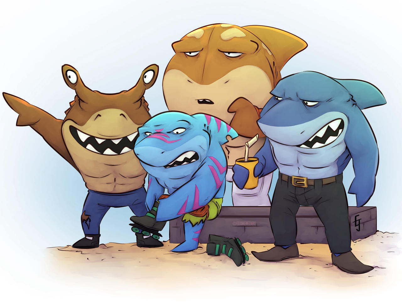 Street Sharks Rocker Street Sharks