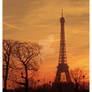 Eiffel Sunset