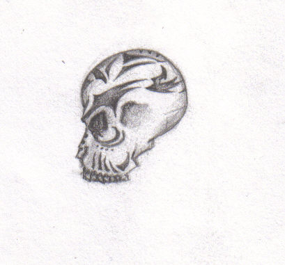 Tribal War Skull