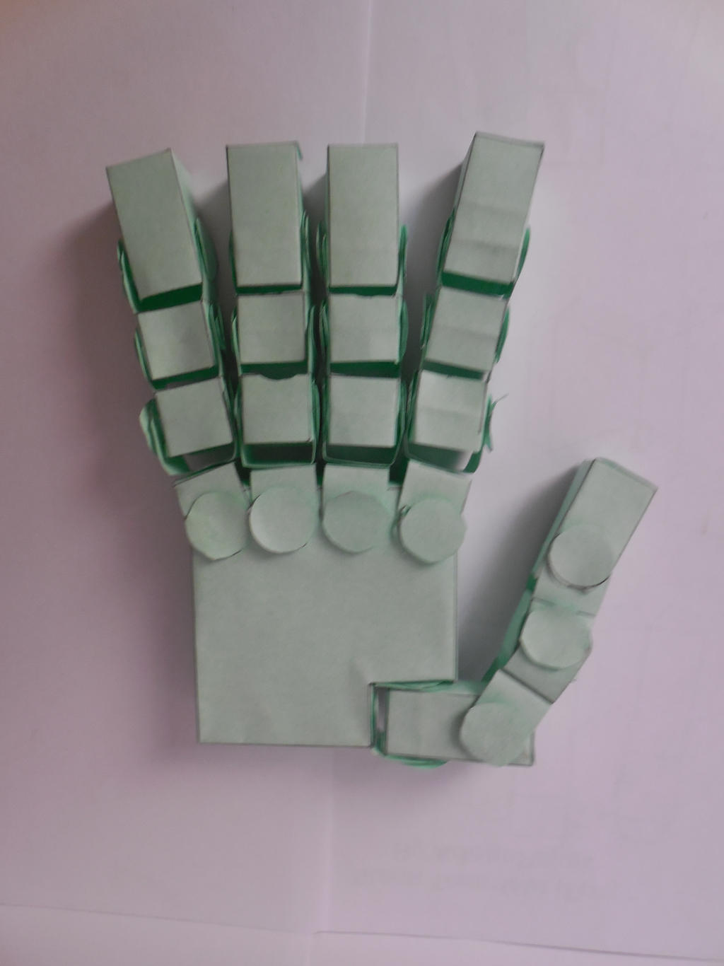 Paper Hand Form paper hand papercraft by secondaryleonardo on DeviantArt