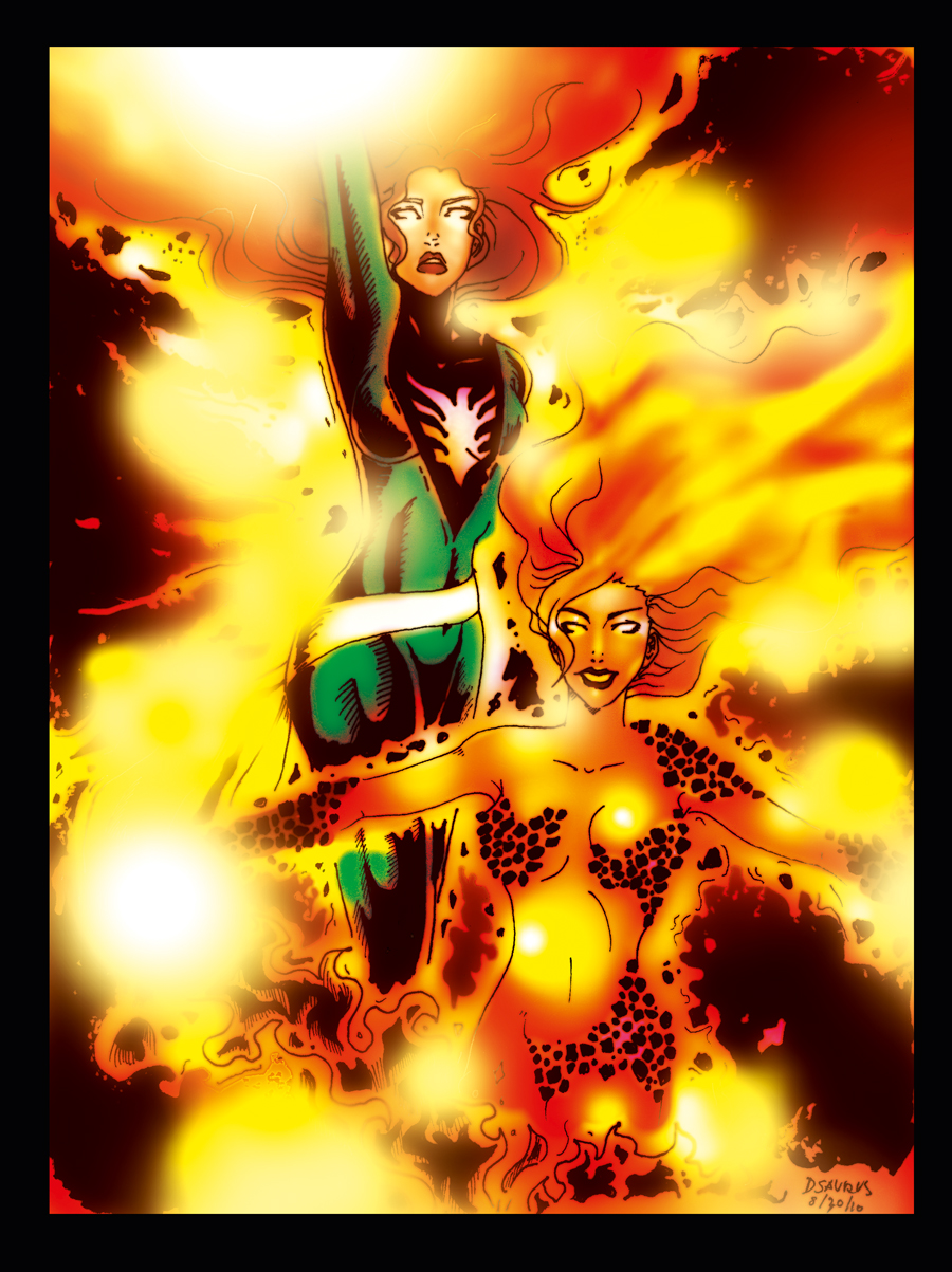 Phoenix and Tephra colored