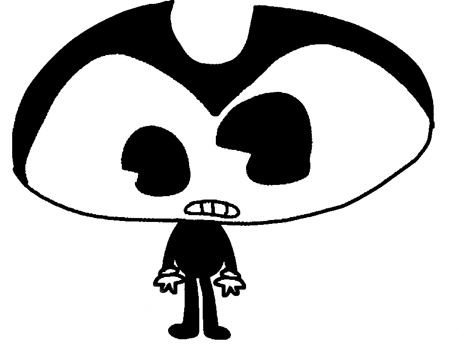 Big headed bendy plush by shawnbox on DeviantArt
