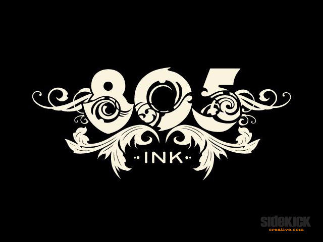 Logo Design - 805 ink by sidekickcreative on DeviantArt