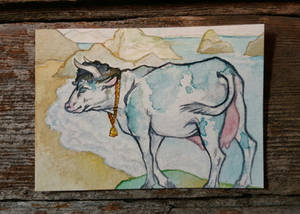 Coconut Cow ACEO