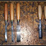 Wood chisels