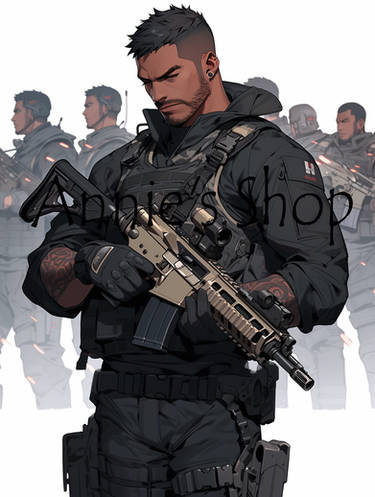 Deviantart Rifleman Guard RPGtober 14 - Rifleman by MondoArt on DeviantArt
