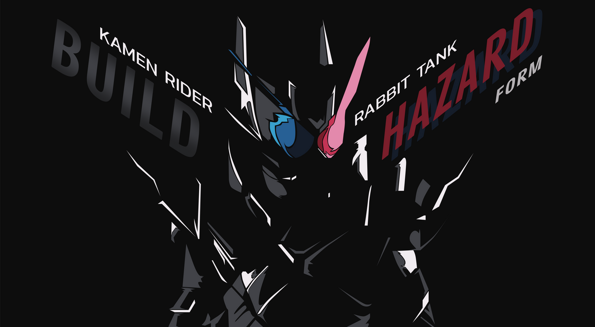 Build Rabbit Tank Face Kamen Rider Build Rabbit Tank Hazard Form by TMRYST on DeviantArt