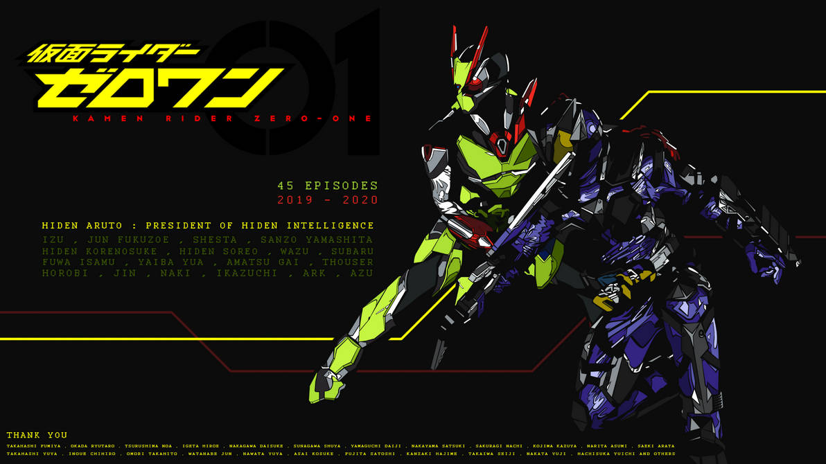 Kamen Rider Zero One by TMRYST on DeviantArt