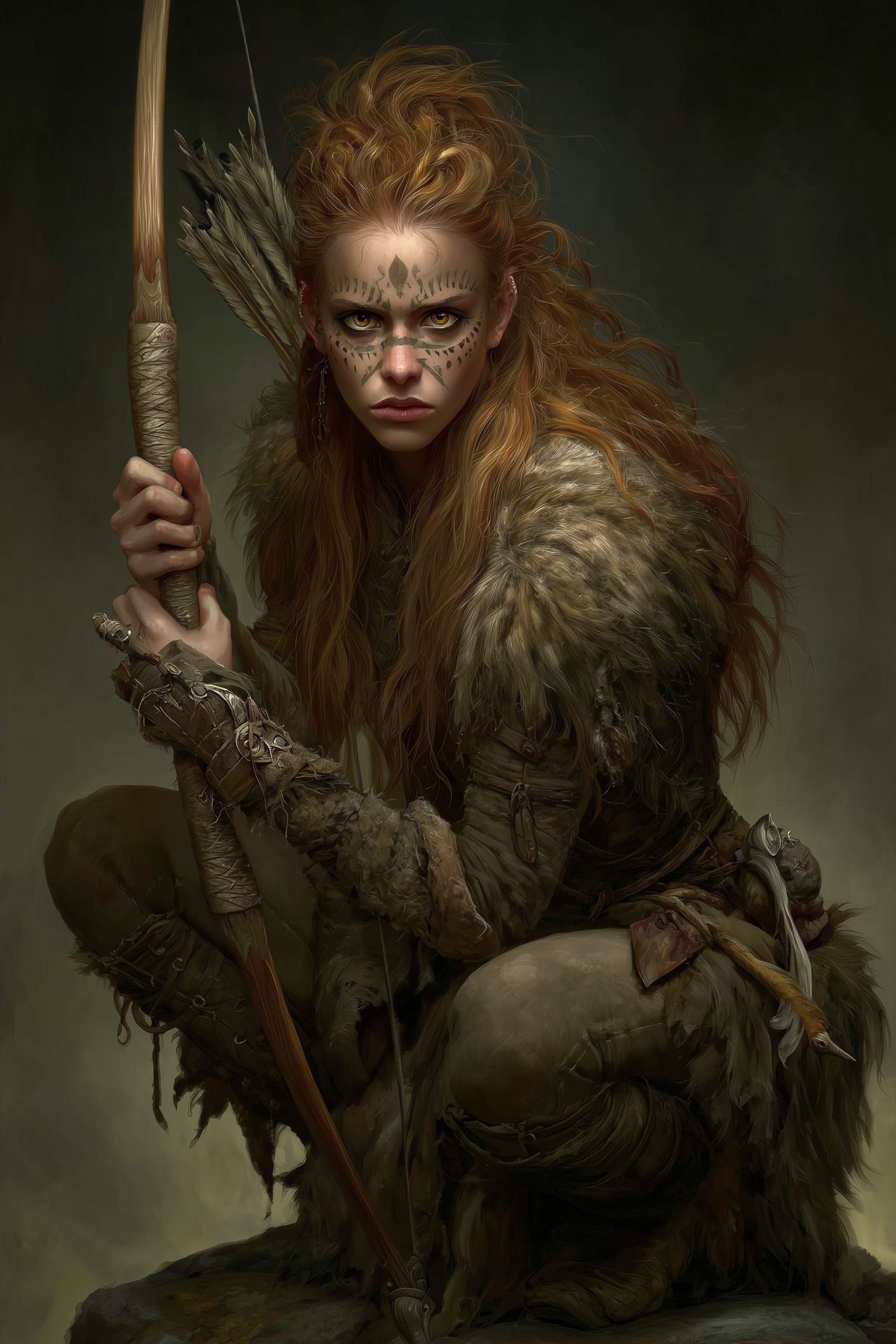 Rpg Ranger Female RPG Portrait female wood elf ranger by TheMalfazar on DeviantArt