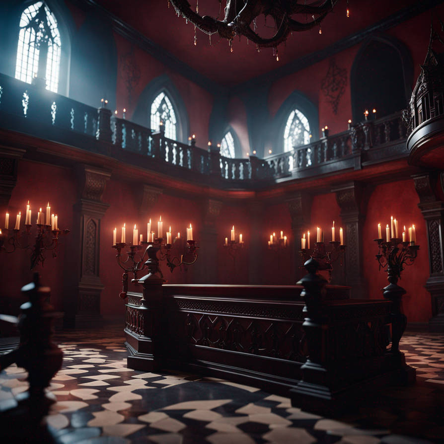 Demonic Building Photorealistic Demon Castle Interior by PromptDaddy on DeviantArt