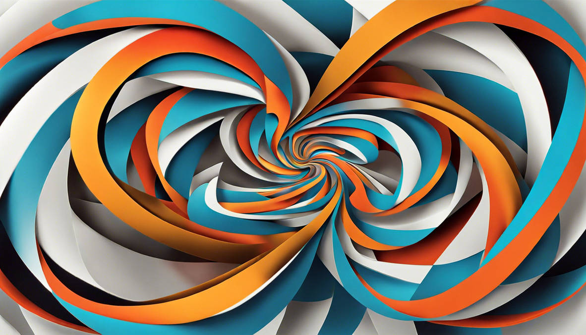 Draw a series of Escher-like infinite loops at the by PromptDaddy on ...