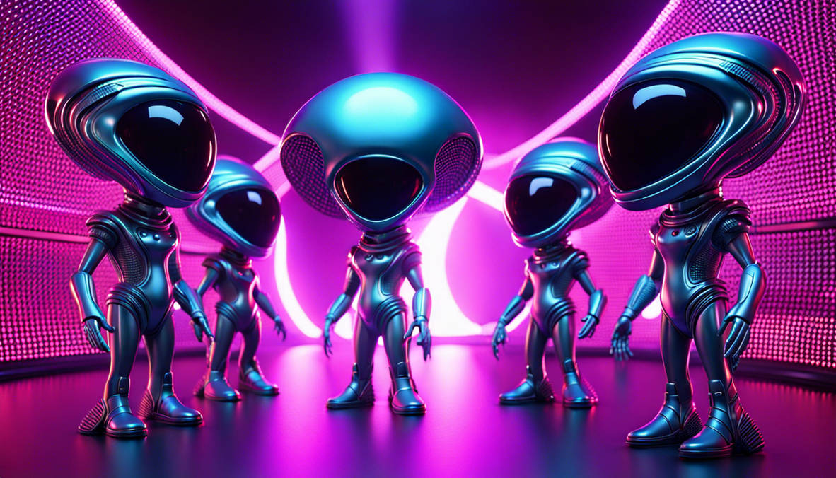 Abstract Alien Disco by SUICIDEEMOJI on DeviantArt
