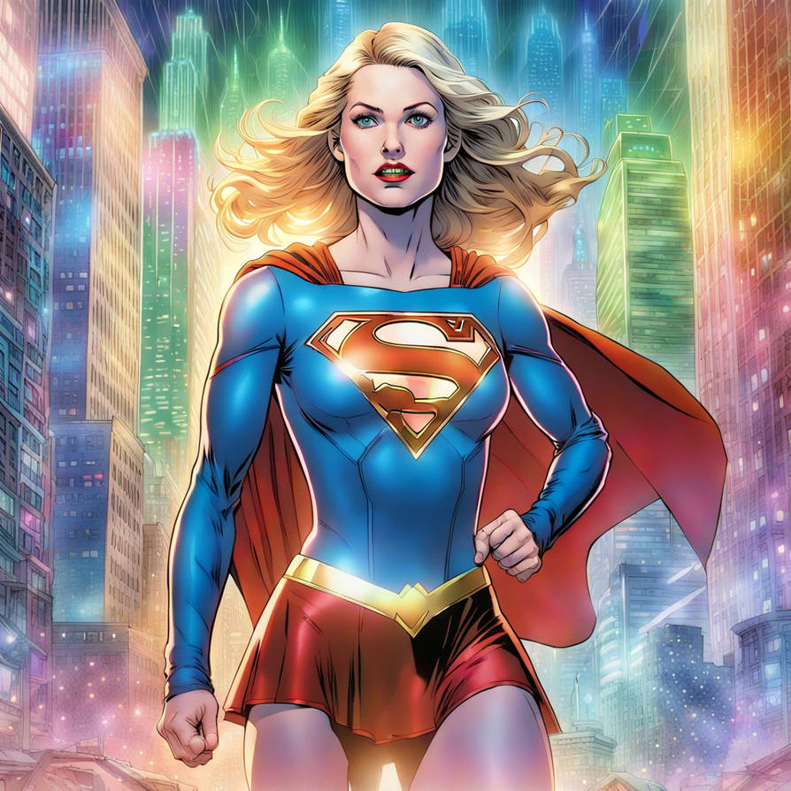 SUPERGIRL Holographic Metropolis