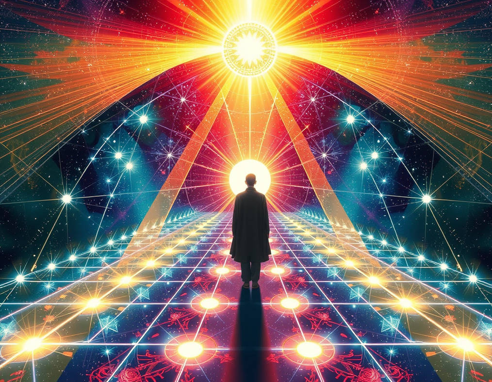 The Holographic Path to a god-self matrix