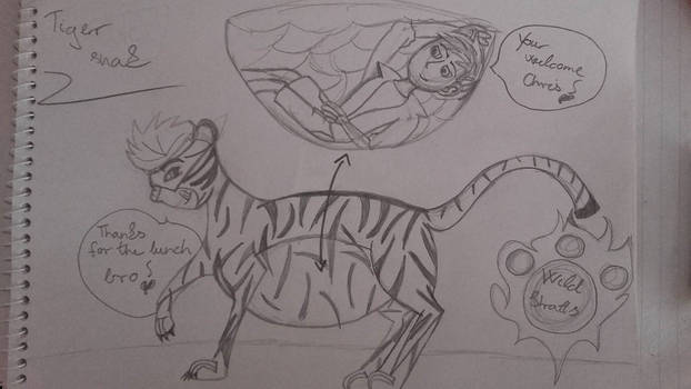 Wild Kratts - Tiger snaks! (vore)