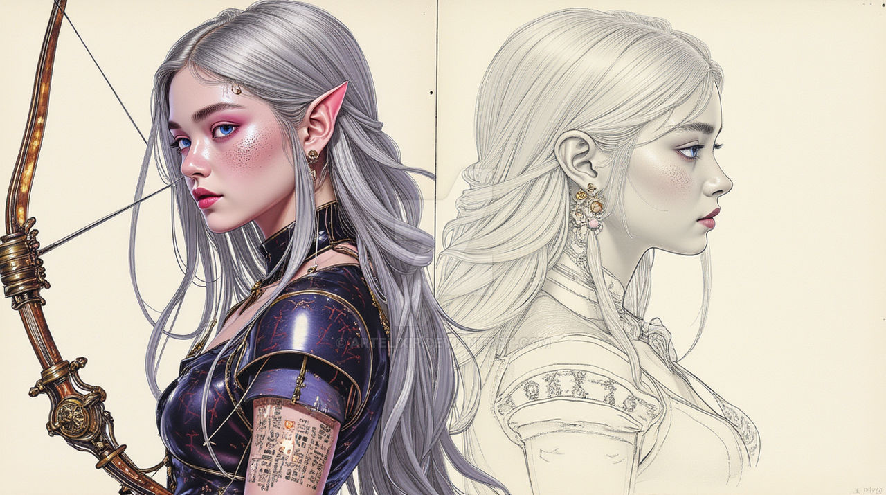 Elixir Archer Moonlit Archer by ArtElixir on DeviantArt