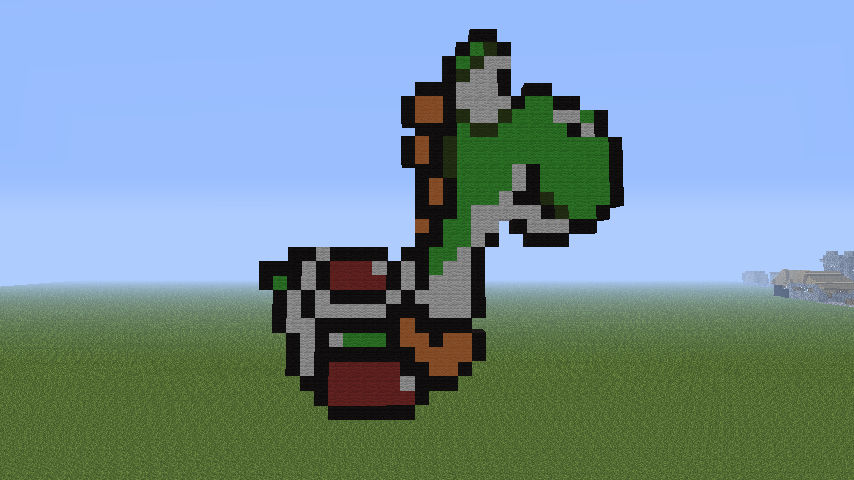 Minecraft Yoshi By SilenceTheReaper On DeviantArt