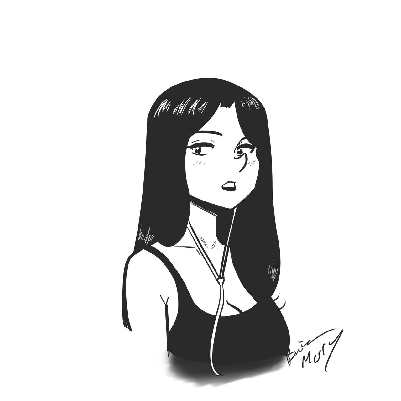 Little portrait of Morgane