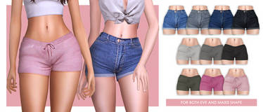 EVE Simple Shorts Set