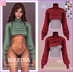 TS4 Marina Crop Jersey