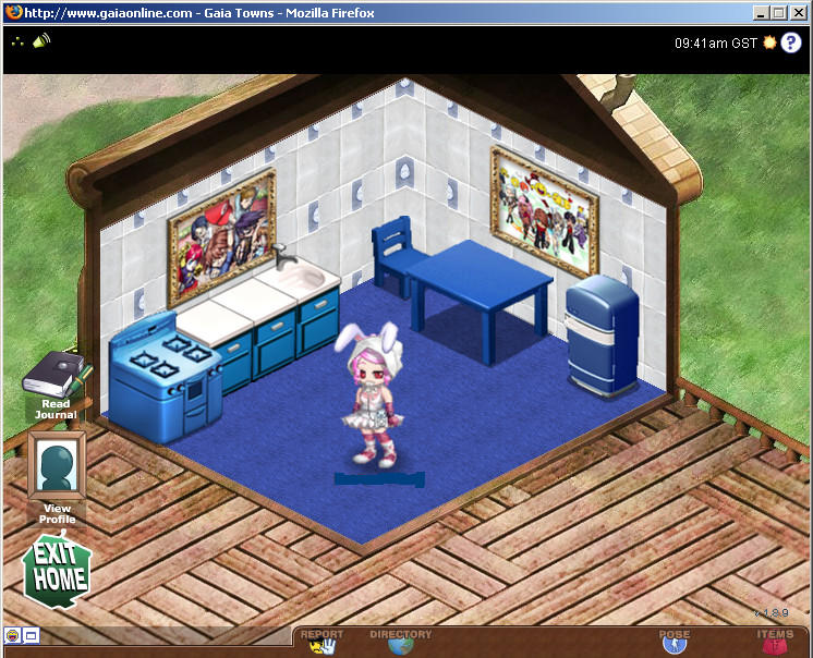 Me in a Gaia house