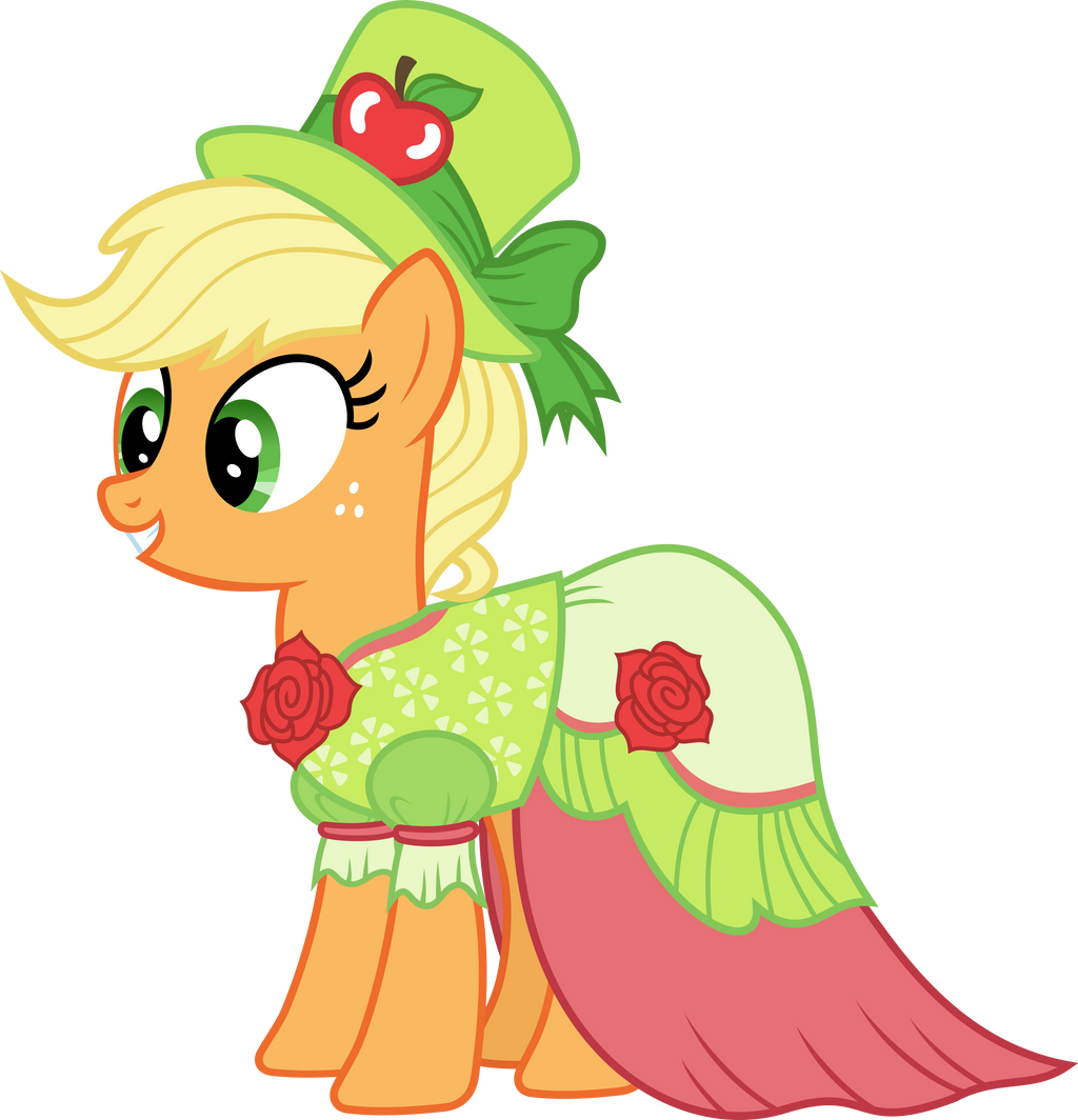 Applejack in Gala dress