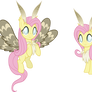 Nightmareverse - Moth Pony Fluttershy