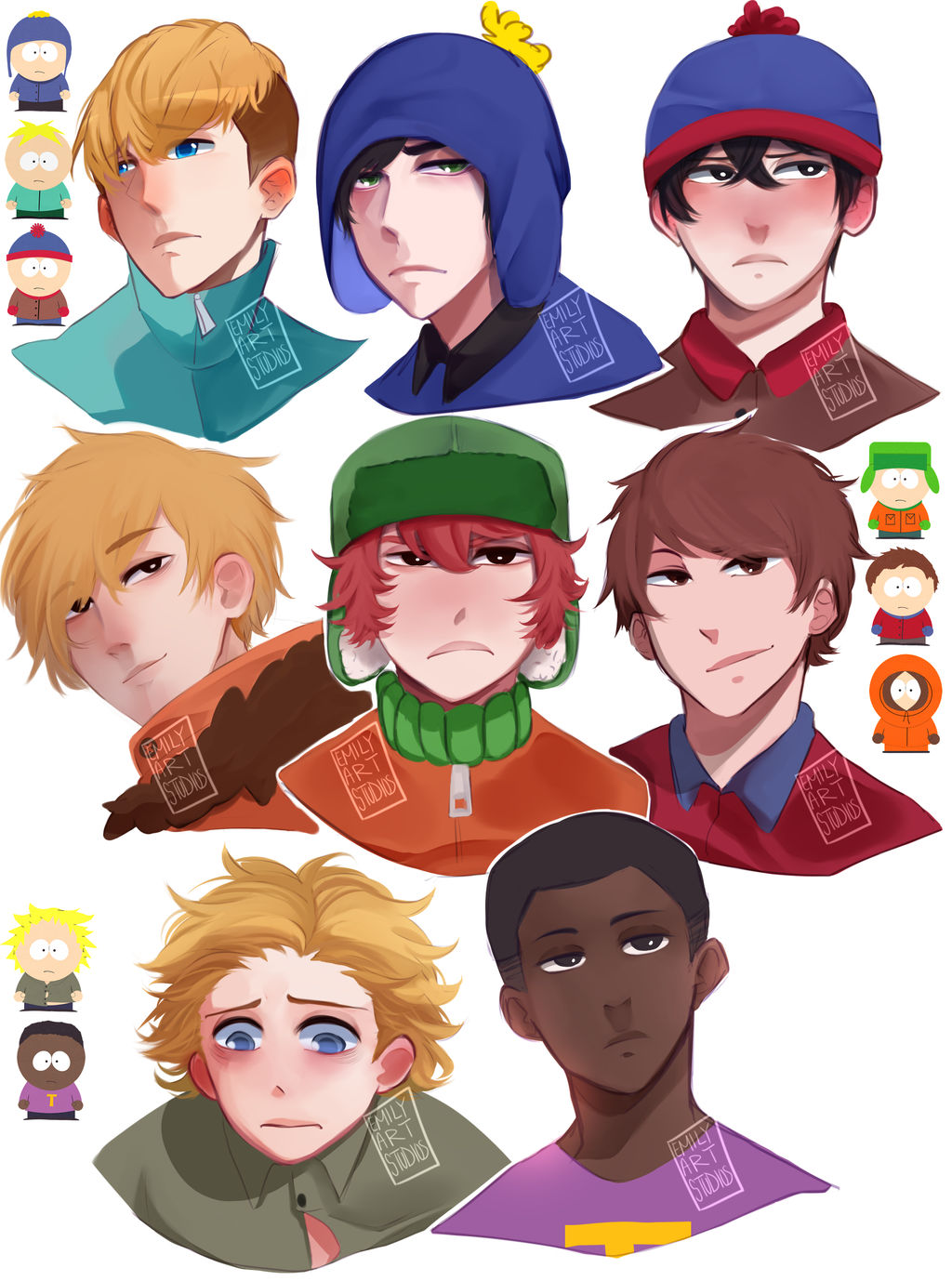 Sp4 Characters SP Sheet by EmilyArtStudios on DeviantArt