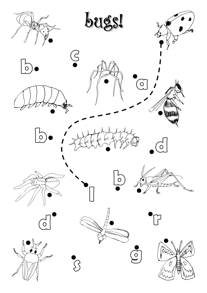 B Bug Worksheet Bugs Worksheet by azamiryou on DeviantArt