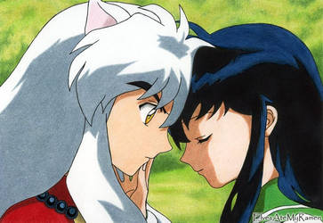 Kagome x Inuyasha love