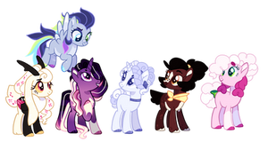 MLP - Galacticverse - Mane Six