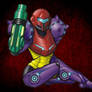 Samus Aran in Gravity Suit