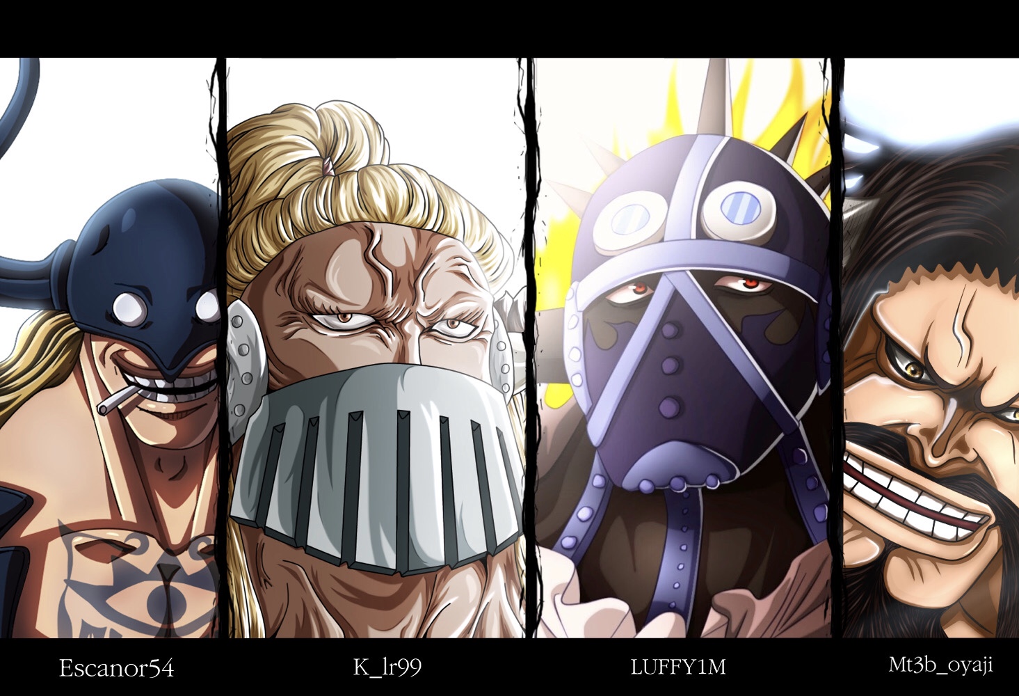 I've made some more OP icons. Joker, Jack, Queen & King : r/OnePiece