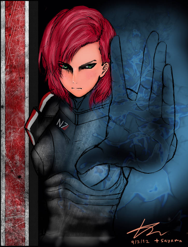 Female Shepard by IcecreamMisha on DeviantArt