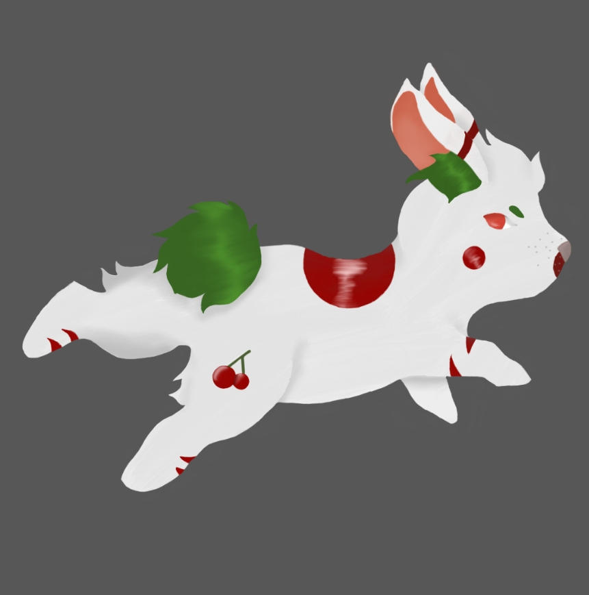 Cherry bunny by wolfsart99 on DeviantArt